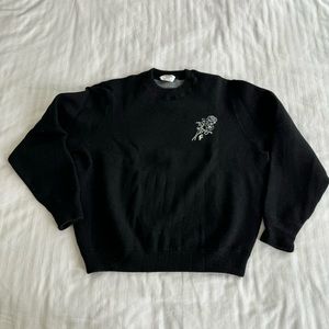 Frame Black Sweater, no size tag but fits like Small